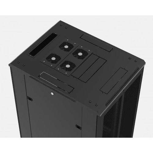 Телекоммуникационный шкаф напольный Hyperline TTBR-4266-DD-RAL9004