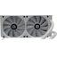 Водяное охлаждение ID-Cooling ZOOMFLOW 240X SNOW, вид спереди