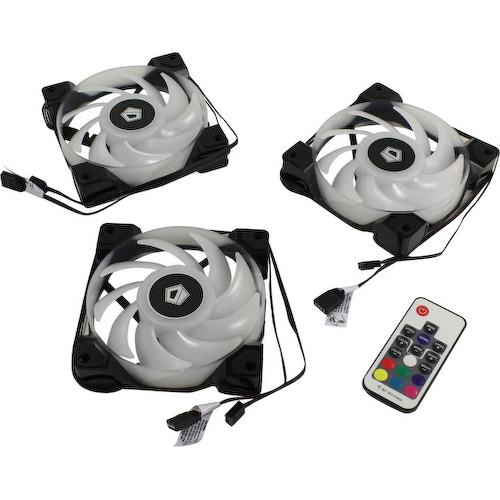 Вентилятор для корпуса ID-Cooling DF-12025-RGB (3 шт.)