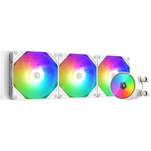 Система водяного охлаждения ID-Cooling Zoomflow 360 XT V2 ARGB Soc-AM4/1151/1200/2066/1700 белый 4-pin 13.8-35.2dB Al+C
