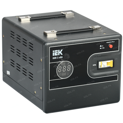Стабилизатор напряжения 3 кВт iEK Hub 1.2 метра