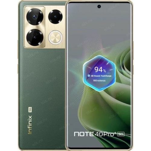 Смартфон Infinix NOTE 40 PRO+ 5G 12+256GB Vintage Green 4894947021794