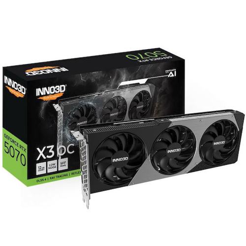 Inno3D GEFORCE RTX 5070 GeForce<sup>®</sup> RTX 5070 12 Гб GDDR7