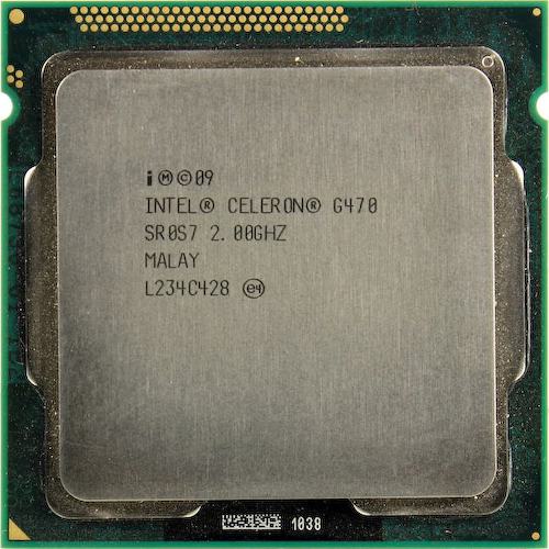 Процессор Intel Celeron G470