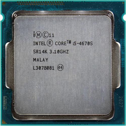 Процессор Intel Core i5 4670S (SR14K, CM8064601465703)