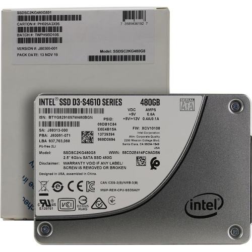 SSD Intel D3-S4610 <SSDSC2KG480G801>