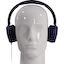 JBL Tune 500 Blue <JBLT500BLU>, вид спереди