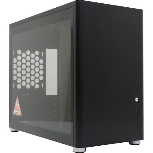 Корпус Miditower JONSBO D30 Black MicroATX без БП с окном