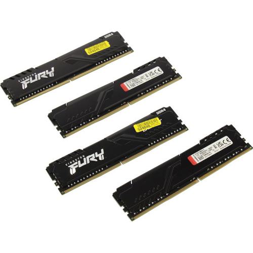 Модуль памяти Kingston FURY Beast <KF426C16BBK4/16> DDR4 4x 4 Гб <PC4-21300>