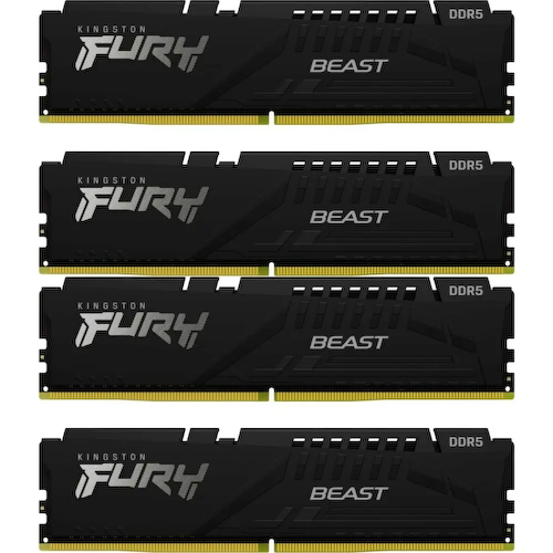 Модуль памяти Kingston FURY Beast <KF556C40BBK4-128> DDR5 4x 32 Гб <PC5-44800>