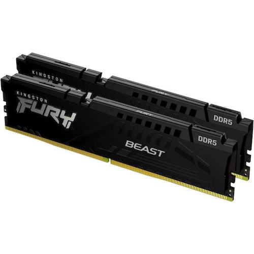 Модуль памяти Kingston Fury Beast Black Expo <KF560C30BBEK2-16> DDR5 2x 8 Гб <PC5-48000>