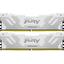 Модуль памяти Kingston Renegade White <KF568C36RWK2-32> DDR5 2x 16 Гб <PC5-54400>, вид сверху