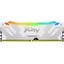 Модуль памяти Kingston FURY Renegade White RGB <KF572C38RWA-16> DDR5 1x 16 Гб <PC5-57600>, вид сверху