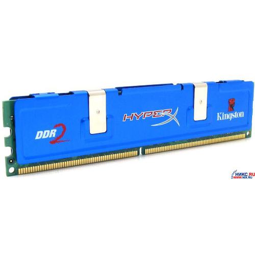 Модуль памяти Kingston HyperX <KHX6000D2/1G> DDR2 1x 1 Гб <PC-6000>
