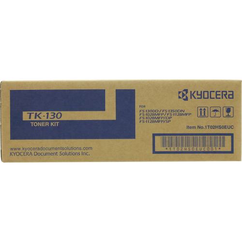 Картридж черный (или контейнер с черными чернилами) Kyocera TK-130, 1 шт.