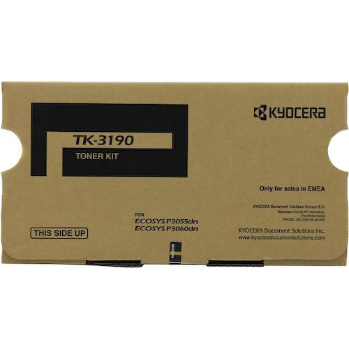 Картридж черный (или контейнер с черными чернилами) Kyocera TK-3190 (экономичный), 1 шт.