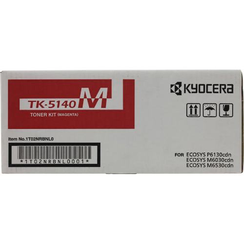 Картридж цветной (или контейнер с цветными чернилами) Kyocera TK-5140M (пурпурный), 1 шт.