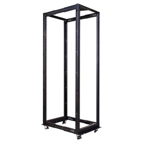 TWT-RACK2-42U-ADJ Стойка двухрамная Lanmaster 42U 480ммX560мм 1000кг черный