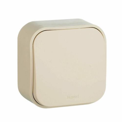 Кнопка Legrand 782235 1-клавишная 6А (бежевая)