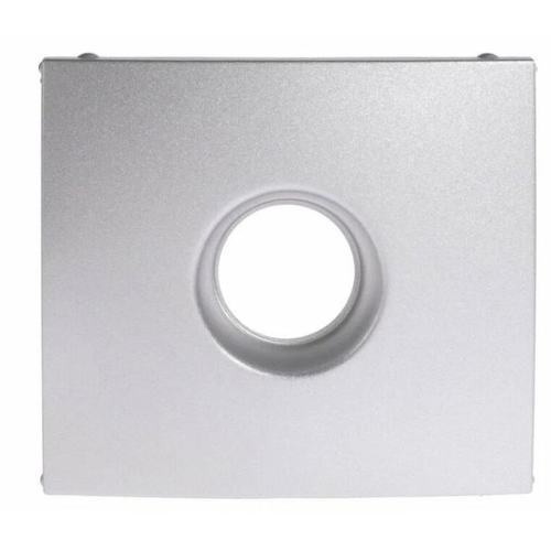 Панель лицевая Legrand 770256 Valena CLASSIC - для одиночных TV розеток, алюминий
