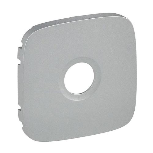 Legrand 754767 Valena ALLURE. Лицевая панель для розеток ТВ. Алюминий
