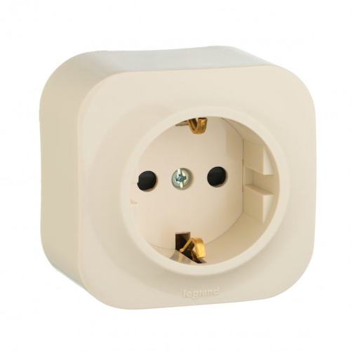 Розетка силовая Legrand Quteo 782250