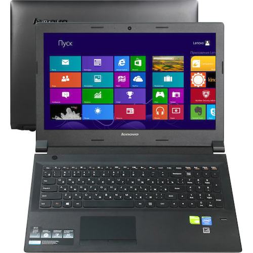Ноутбук Lenovo B B50-30 <59443404> (Intel Celeron N2940, 4 ГБ, 1 Тб HDD, GeForce<sup>®</sup> 820M (64 бита), WiFi, Bluetooth, Win8, 15")