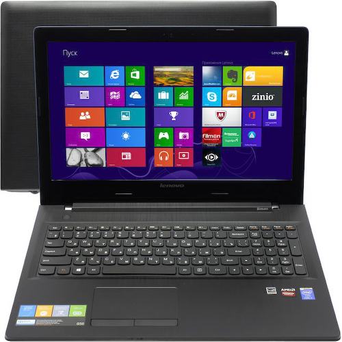 Ноутбук Lenovo G50 (Intel Core i3 4010U, 4 ГБ, 1 Тб HDD, Radeon R5 M230 (64 бита), WiFi, Bluetooth, Win8, 15")