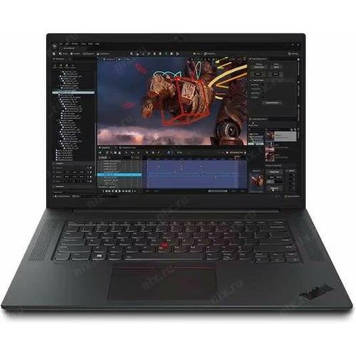 Ноутбук Lenovo ThinkPad P1 Gen 6 <21FV000CUE_RU> (Intel Core i9 13900H, 32 ГБ, 1 Тб SSD, NVIDIA RTX 2000 Ada (128 бит), WiFi, Bluetooth, Win11Pro, 16")