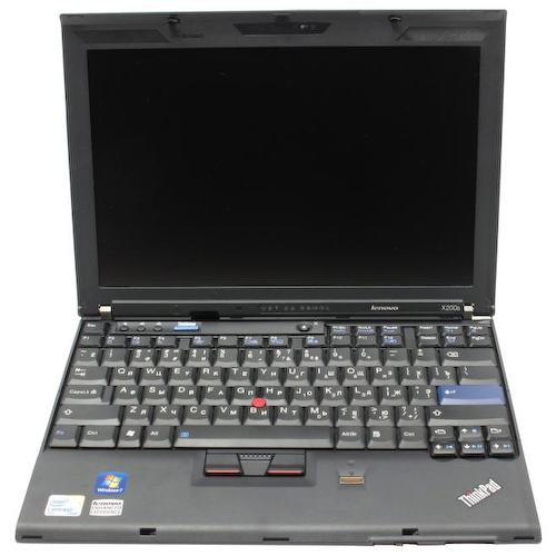 Ноутбук Lenovo ThinkPad X200s (Intel Core 2 Duo SL9400, 4 ГБ, 250 Гб HDD, WiFi, Bluetooth, Win7Pro, 12")