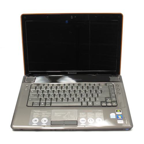 Ноутбук Lenovo IdeaPad Y550 (Intel Pentium T4400, 3 ГБ, 250 Гб HDD, GeForce<sup>®</sup> GT 240M (128 бит), WiFi, Bluetooth, Win7HB, 15")