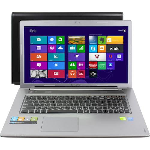 Ноутбук Lenovo IdeaPad Z710 (Intel Core i7 4710MQ, 8 ГБ, 8 Гб SSD кэш (Гибридный HDD) , 1 Тб HDD, GeForce<sup>®</sup> 840M (64 бита), WiFi, Bluetooth, Win8, 17")