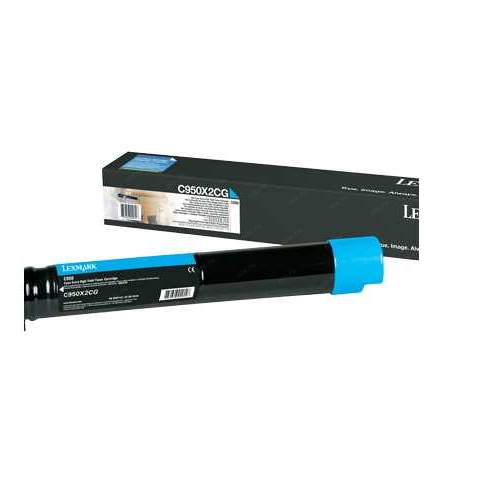 Lexmark C950X2CG (голубой экономичный), 1 шт.