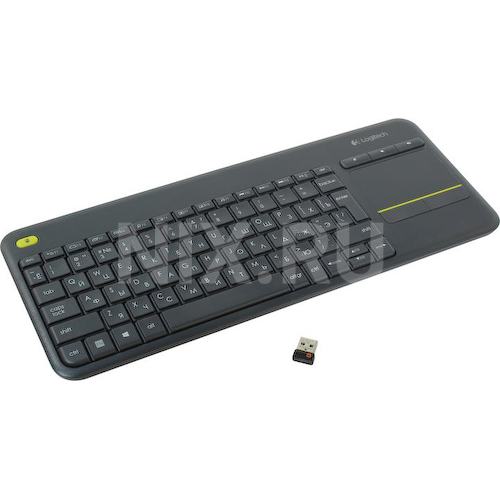 Клавиатура с тачпадом Logitech Wireless Touch K400 Plus TV