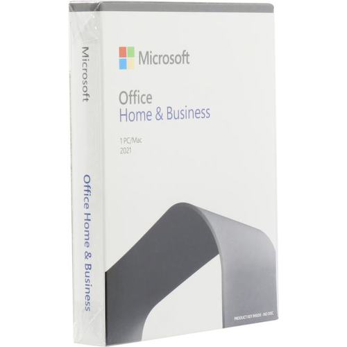 Офисное ПО Microsoft Office 2021 Home and Business BOX бессрочная лицензия