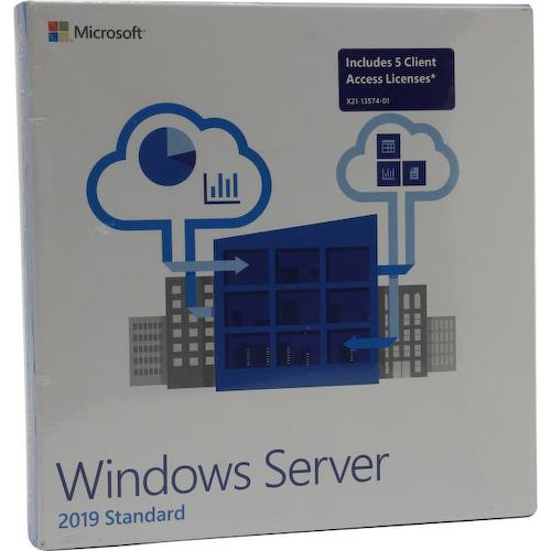 Операционная система Microsoft Windows Server 2019 Standard 64-bit BOX