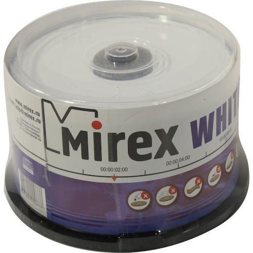 Диск CD-R Mirex 200888 50 шт