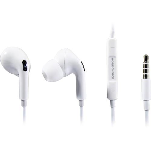 Наушники с микрофоном MORE CHOICE G31S White White