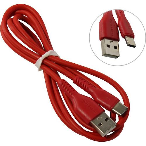 MORE CHOICE K16a Red 1 м. USB 2.0 A -> Type C