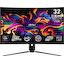 31.5" (80 см) MSI 321CURX QD-OLED, вид спереди