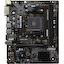 Материнская плата Socket AM4 MSI A320M-A PRO 2DDR4 MicroATX, вид сверху