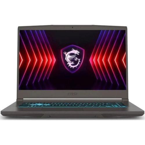 Ноутбук MSI Thin 15 B13UCX-2649XRU <9S7-16R831-2649-24G> (Intel Core i5 13420H, 24 ГБ, 512 Гб SSD, GeForce<sup>®</sup> RTX 2050 (64 бита), noOS, 15")