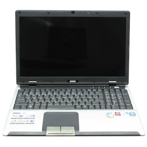 Ноутбук MSI CX500 (Intel Celeron T3300, 2 ГБ, 250 Гб HDD, Mobility Radeon HD 4330 (64 бита), WiFi, Win7HB, 15")