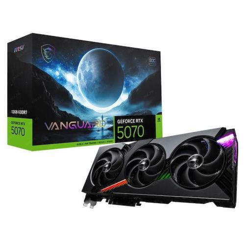 Видеокарта MSI GeForce RTX 5070 12G VANGUARD SOC
