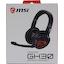 Наушники с микрофоном MSI IMMERSE GH30 Red, вид упаковки