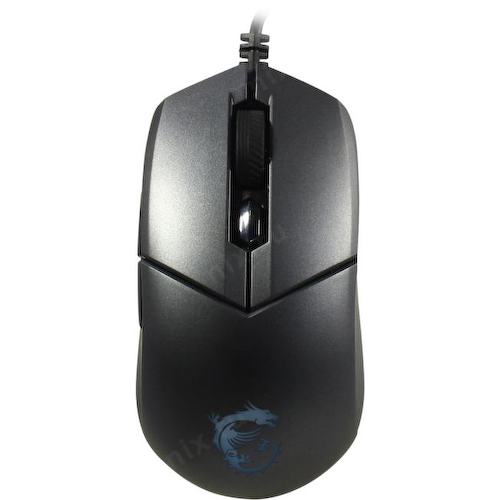 Проводная Мышь MSI CLUTCH GM11 Black (USB, 6btn, 5000 dpi)