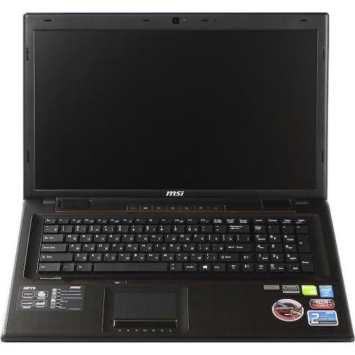 Ноутбук MSI Gaming (GP-серия) GP70 2OD (Intel Core i7 4800MQ, 8 ГБ, 1 Тб HDD, GeForce<sup>®</sup> GT 740M (128 бит), WiFi, Bluetooth, Win8, 17")