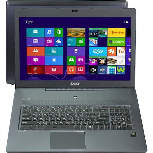 Ноутбук MSI Gaming (GS-серия) GS70 2PC Stealth <9S7-177214-486> (Intel Core i5 4210H, 8 ГБ, 1 Тб HDD, GeForce<sup>®</sup> GTX 860M (128 бит), WiFi, Bluetooth, Win8, 17")