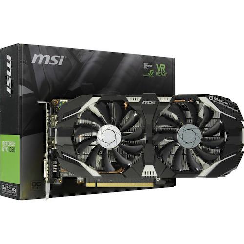 Игровая видеокарта MSI GTX 1060 3GT 3 Гб GDDR5