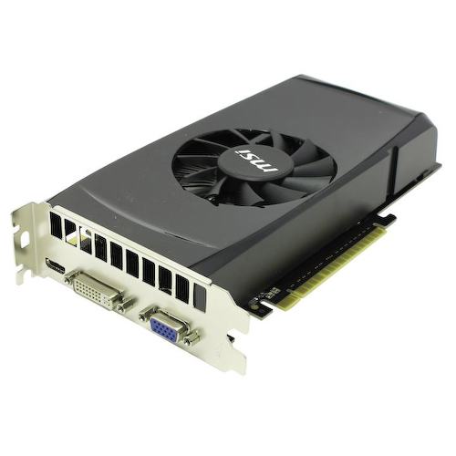 Игровая видеокарта MSI N550Ti-1GD5 1 Гб GDDR5